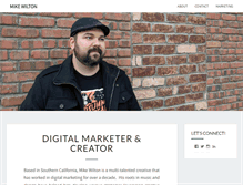 Tablet Screenshot of mikewilton.com